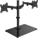HUANUO Free Standing Dual Monitor Stand for 13-32 Inch Screens – Now $29.75