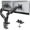 Huanuo FlowLift Adjustable Dual Monitor Stand for $37.79