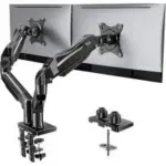 Huanuo FlowLift Adjustable Dual Monitor Stand for $37.79
