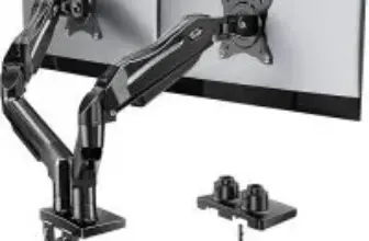 Huanuo FlowLift Adjustable Dual Monitor Stand for $37.79