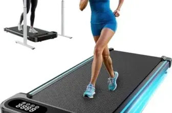 HUANUO Walking Pad Treadmill with 5° Incline for $64.99