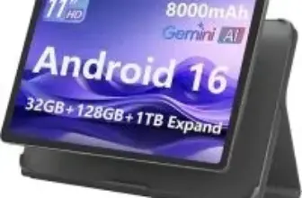 Huihuang 11″ Android Tablet with 1280×800 Display for $92.94