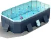 Hurber Foldable Swimming Pool 113″ x 66″ x 20″ for $97.99