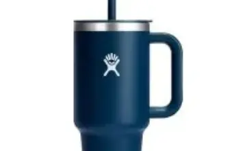 Hydro Flask 32oz Travel Tumbler with Handle, Lid, and Straw for $16.83