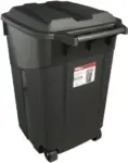 Hyper Tough 45 Gallon Wheeled Heavy Duty Plastic Garbage Can for $29.96