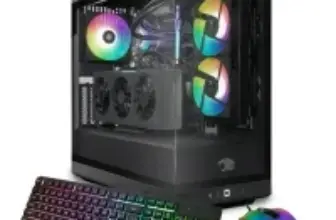 iBuyPower Y40 Gaming Desktop with Ryzen 7 9800X3D and Radeon RX 9070XT for $1749
