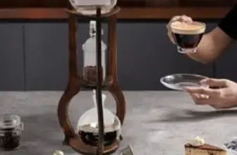 Iced Coffee Cold Brew Drip Tower Coffee Maker for $65.26