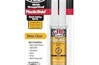 J-B Weld PlasticWeld Quick-Setting Epoxy Syringe 25ml for $4.97