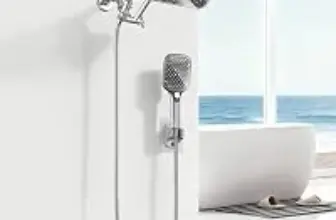 Jafeton XXL 12.2-Inch Rain Shower Head with Handheld Spray Combo for $23.49
