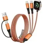 Jogrytece 3-in-2 Multi Charging Cable with iWatch Charger for $6.99