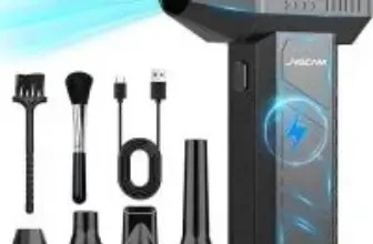 Jvscam X3 Adjustable Brushless Motor Electric Air Duster Kit for $18.99