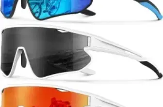 3-Pack KALIYADI Men’s UV400 Polarized Sports Sunglasses for $11