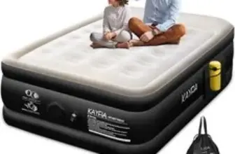 Kayfia 18” Air Mattress with Wireless Pump for $39.99 – 60% Off