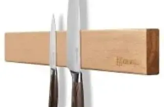 Keemake 16″ Acacia Wood Knife Magnetic Strip for $10.34