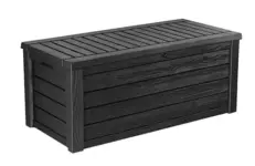 Keter Westwood 150 Gallon Resin Outdoor Storage Box for $152.98