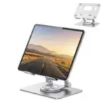 Kexin 360° Swivel Base Aluminum Adjustable Tablet Stand for $13.89