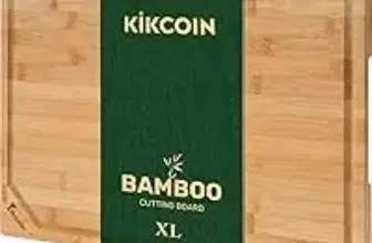 Kikcoin 17×11-Inch Bamboo Cutting Boards for $6.88