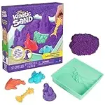 Kinetic Sand Sandbox Set with 1lb Purple Play Sand for $6.95