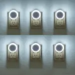 6-Pack KINUR Plug-In LED Night Lights for $4.49