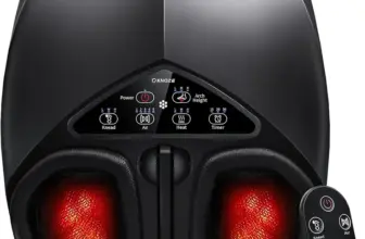 Knqze 3D Shiatsu Heated Electric Foot Massager Now $64.99