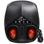 KNQZE Shiatsu Foot Massager with Heat & Remote for $65