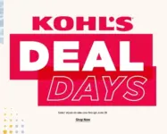 Kohl’s Deal Days – Limited Time Promotion with Free Shipping
