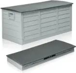 Ktaxon 80-Gallon Outdoor Garden Storage Deck Box for $37.99