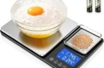 Kuaivo Dual Platform Digital Scale – 0.001oz to 33lbs for $15.74