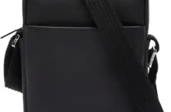 Lacoste Classic Pique Effect Men’s Satchel Bag for $55