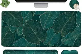 Large Mouse Pad with Keyboard Wrist Rest for $8.99