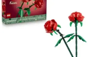 120-Piece LEGO Botanicals Roses Building Set for $10