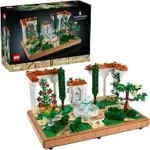 LEGO Icons Fountain Garden Building Set – $63.19