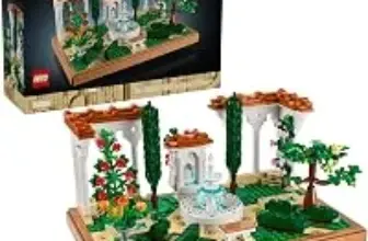 LEGO Icons Fountain Garden Building Set – $63.19