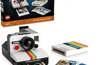 LEGO Ideas Polaroid OneStep SX-70 Camera Building Kit for $69.46