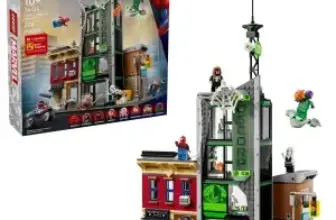 LEGO Marvel Spider-Man vs. Oscorp Building Toy 808-Piece Set for $95