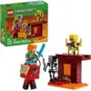 LEGO Minecraft The Nether Lava Battle Playset for $6.99
