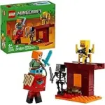 LEGO Minecraft The Nether Lava Battle Playset for $6.99