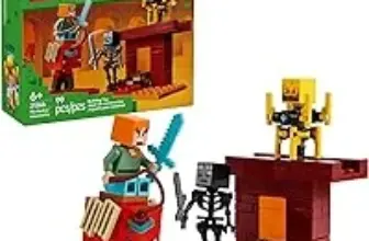 LEGO Minecraft The Nether Lava Battle Playset for $6.99