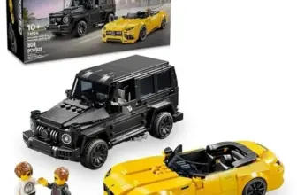 LEGO Speed Champions Formula 1 Vehicle Set with Drivers – 808 Pieces for $26.99