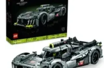 LEGO Technic Peugeot 9×8 Race Car with 1775 Pieces for $159.99