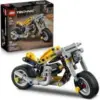 LEGO Technic Yellow Motorcycle Toy for $6.64