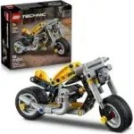 LEGO Technic Yellow Motorcycle Toy for $6.64