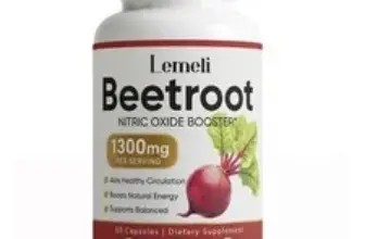 Lemeli Beetroot Supplement 1300mg – 60 Capsules for $9.90