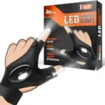 Lenski Battery Powered LED Flashlight Gloves for $5.49