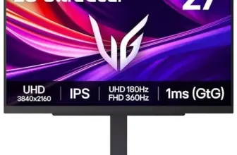 LG UltraGear 27″ 4K Gaming Monitor – Now $339.99