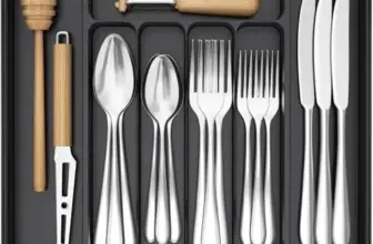 Lifewit Expandable Silverware Organizer for $3.99