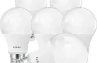 Linkind A19 60W 800LM Dimmable LED Light Bulbs (6-Pack) for $8.18