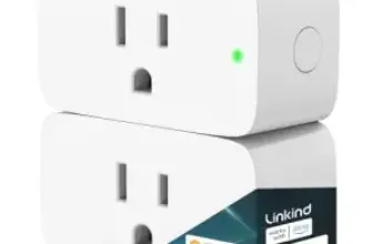 2-Pack Linkind Matter Smart Plug for $11 with Coupon