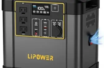 Lipower 2400W Portable Power Station Now $647.99
