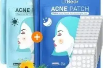 LitBear Acne Pimple Patches – 360 Dots, 4 Sizes for $4.04